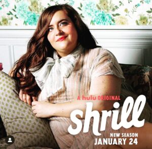 Colin Jost Instagram - I love @aidybryant and this is very exciting

Shrill season 2 on Hulu now

Congrats to @sudigreen @robcklein and @davekingthing too