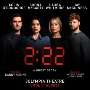 Colin O'Donoghue Instagram - 🚨 MEET YOUR DUBLIN CAST 🚨

@shonabmx @birdspotting @colinodonoghue1 @thewhitmore will be taking #222AGhostStory to Dublin’s @3olympiatheatre this Summer, 21 June - 11 Aug. For a strictly limited run 🚨  Do you dare to join us? Book your tickets now! Link in bio 👻

📸 @seamusphoto