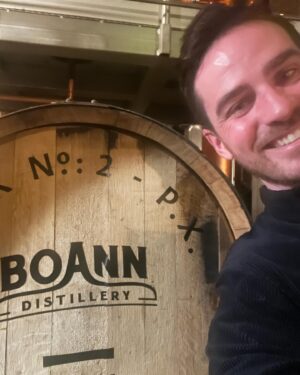 Colin O'Donoghue Instagram - Had the most amazing night at @boanndistillery first bottling, Samhain night!! Incredible! Thank you so much.