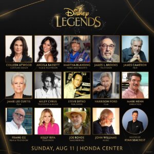 Colleen Atwood Instagram - I’m honored to join the 2024 class of Disney Legends at D23: The Ultimate Disney Fan Event. #D23 Some pretty great company! ❤️⚡️