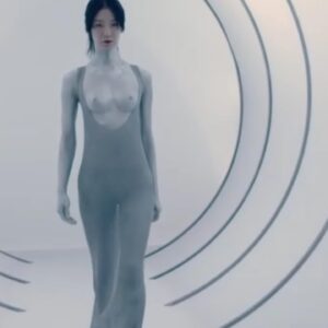 Colleen Atwood Instagram - A masterclass of elegance and minimalism. Beautiful practical garment construction that enhances the futuristic vision of Paul Andrew for Ferragamo AW21 #FerragamoAW21 #FuturePositive #Gattaca