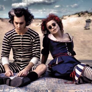 Colleen Atwood Instagram - A day at the beach would be nice.... #timburton  #johnnydepp  #helenabonhamcarter  #sweeneytodd