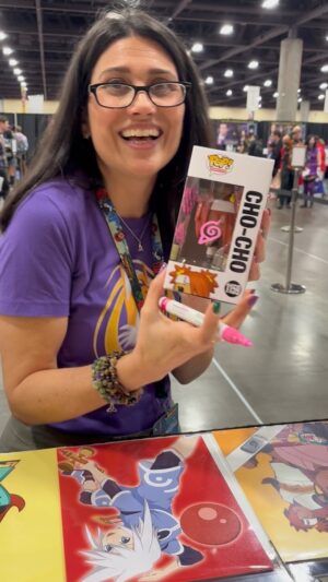 Colleen O'Shaughnessey Instagram - Why do people keep asking me to draw stuff? 

@gameonexpo 
@celebworx 

#naruto #chocho #hiddenleaf #icantdraw