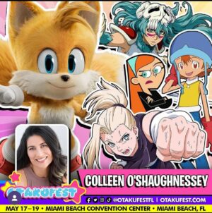 Colleen O'Shaughnessey Instagram - Just one week, and I’ll be in Miami Beach! Then I head across the pond to London! Can. Not. Wait to see you in one of these amazing cities!!

@otakufestfl 
@mcmcomiccon 

#tails #jazz #ino #sora #nel #wasp