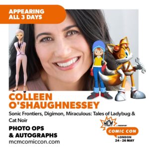 Colleen O'Shaughnessey Instagram - Just one week, and I’ll be in Miami Beach! Then I head across the pond to London! Can. Not. Wait to see you in one of these amazing cities!!

@otakufestfl 
@mcmcomiccon 

#tails #jazz #ino #sora #nel #wasp