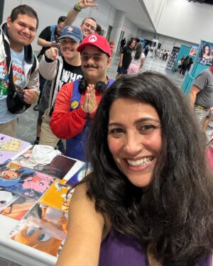 Colleen O'Shaughnessey Instagram - What’s up, Miami Beach?! It’s day 1 of @otakufestfl Come say hi!

Digimon panel today at 4:00

#tails #sora #sonic #nel #ino #jazz #wasp