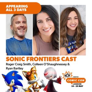 Colleen O'Shaughnessey Instagram - Beyond excited to be heading to London this May for @mcmcomiccon !! 🇬🇧 @rogercraigsmith and @eryanbartley will be there, too! Can’t wait!

#tails #sonic #sage #sonicfrontiers