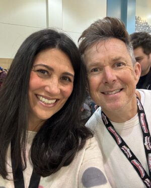 Colleen O'Shaughnessey Instagram - So great seeing my good friend and animated brother, @davidkaufman23 today at @pasadenacomiccon !!

#dannyphantom #jazzfenton
