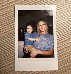 Collette Wolfe Instagram - Went to a wedding and spent whole time trying to keep my date from flipping out😂🐥#toddler #weddingdate miss Pasha ❤️✨
