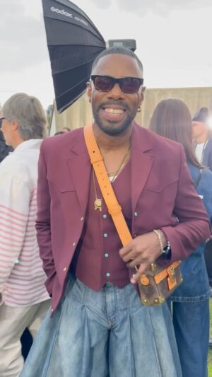 Colman Domingo Instagram - WWD catching up with Colman Domingo front row at today’s @louisvuitton menswear show in Paris. 

Interview: @thealexbadia