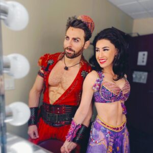 Colt Prattes Instagram - 17 years ago I played Los Angeles for the first time at the Kodak Theatre in the 1st National tour of Disney’s High School Musical as Troy Bolton. 

I got to come back the next year in the 1st National Tour of A Chorus Line as Al over at the Ahmanson. 

Now… all this time later I finally get to round it out at the one theatre I never played in one of my favorite roles I’ve ever gotten to be charged with. 

Thank you @disneytheatricals_ and @aladdin for helping me get here. 

And getting to tell a true love story while living one… it’s just another wish come true. 

I love my job. ❤️‍🔥 
___

Let’s do this LA
___

 @hollywoodpantagestheatre @aladdin @aladdinmusical #backstage #musicaltheater