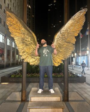 Colton Dunn Instagram - Angel with a devil on my shoulder.