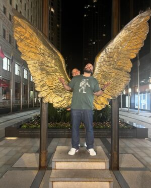 Colton Dunn Instagram - Angel with a devil on my shoulder.