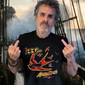 Con O'Neill Instagram - Happy pride, you gorgeous, gorgeous people. These new Izzy shirts, pins, and signed prints are now available, and every purchase benefits LGBTQIA  charities such as @truecolours and @mermaidsgender . Because now more than ever it's important that we love and support each other. It's about being proud of who you are and ... it's about belonging to something 
I love ya 
C x  Link in my bio.
#izzyhands #fuckyouwithizzy #ourflagmeansdeath #ourflagmeansdeatgfanart
