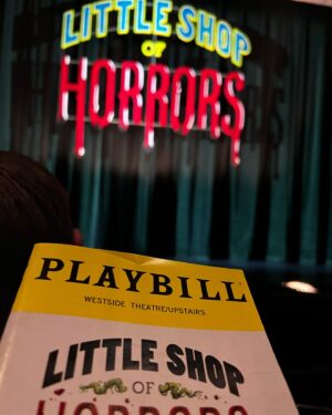 Con O'Neill Instagram - Believe the hype #littleshopofhorrors #westsidetheatre is stunning @corbinbleu smashes it out of the park as do the entire cast. Glorious stuff. Special shout out to @camryn.hampton .....a sensational Audrey
#musicaltheatre #broadwaymusicals #understudy