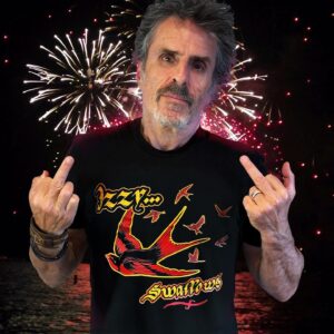 Con O'Neill Instagram - Hello you beautiful bastards. Thanks so much for your support. Less than a week left to get these tees and pins, or join me for a class in how to properly fuck right off. So keep doing what you're doing and I'll see you all soon.  All sales benefit @truecolorsunited and @mermaidsgender. Link in my bio x #ofmd #izzyhands #ofmdfanart #izzyfanart #votethefuckersout