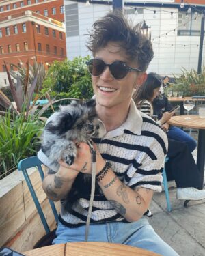 Connor Ball Instagram - got him on his first beer today