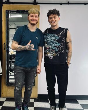 Connor Ball Instagram - Woke up and got 6 tattoos… not quite on @jamesmcvey coverage but he’s still got some years on me 😉 coming for ya 

Thank you so much to @harrisonb_tattoos and @medusa_ink_ for their amazing art and talent. Check out Harrison’s other work and the studio’s page cause their stuff is banging. 🖤

swipe across to see some of the pieces i got