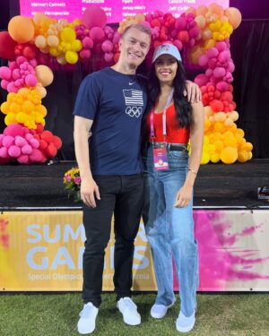 Connor Fields Instagram - Last weekend I had the honor of being the opening speaker for the Special Olympics Northern California and was able to participate in the opening ceremonies, be interviewed by the special report, and meet some amazing athletes. What an incredible experience and an absolute blast!! Incredible people all around, from the staff, to the volunteers, and the athletes themselves. Amazing. 
.
.
📸 - @deannamichelewentzel