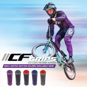 Connor Fields Instagram - They are out! Drop by the @odigrips booth at the @usabmx #grands and check out the new limited edition colors dropping for the #CFGrips.  The highest precision grips now with upgraded color options to enhance both performance and style. Come check them out this week in Tulsa. 
#cfgrip #precisionperformance