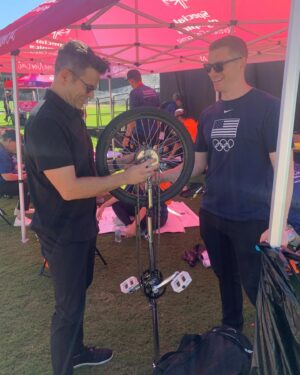 Connor Fields Instagram - Last weekend I had the honor of being the opening speaker for the Special Olympics Northern California and was able to participate in the opening ceremonies, be interviewed by the special report, and meet some amazing athletes. What an incredible experience and an absolute blast!! Incredible people all around, from the staff, to the volunteers, and the athletes themselves. Amazing. 
.
.
📸 - @deannamichelewentzel