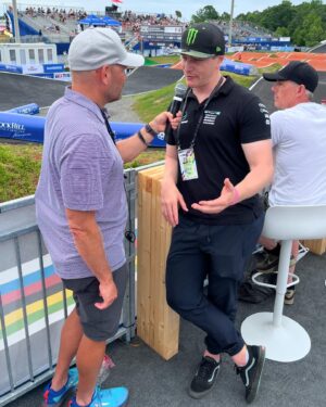 Connor Fields Instagram - Highs and lows at the World Championships in Rock Hill. Great to see friends, family, and #WinWithChase. Racing was insane. Nothing but respect for everyone who climbs that hill and drops in.