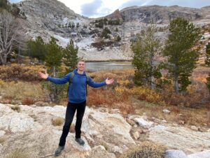 Connor Fields Instagram - Another epic weekend seeing some amazing parts of Nevada. Saw some of the beauty of the northern part of the state, checked out the haunted @mizpahhotel , Diana’s punch bowl (a random giant hole in the ground with a hot springs - really cool), explored ghost towns which was WILD, interviewed 92 year old “Bud” which was an honor, and had a few brews at @tonopahbrew which really was a tough day at work 🤪. What an experience as well to visit the town of Jarbidge, known as “the most remote town in the lower 48”,which has a population of 16 and only one spot in town where your phone has service and that’s where you could catch us whenever we had a break 😂😂😂