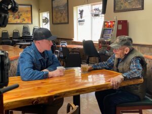 Connor Fields Instagram - Another epic weekend seeing some amazing parts of Nevada. Saw some of the beauty of the northern part of the state, checked out the haunted @mizpahhotel , Diana’s punch bowl (a random giant hole in the ground with a hot springs - really cool), explored ghost towns which was WILD, interviewed 92 year old “Bud” which was an honor, and had a few brews at @tonopahbrew which really was a tough day at work 🤪. What an experience as well to visit the town of Jarbidge, known as “the most remote town in the lower 48”,which has a population of 16 and only one spot in town where your phone has service and that’s where you could catch us whenever we had a break 😂😂😂