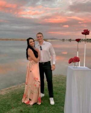 Connor Fields Instagram - It was my absolute honor to stand by my best mate when he married the girl of his dreams. We’ve been through the highest of highs, and the lowest of lows… shared podiums and hospital rooms, the worst hotels and airbnbs you can imagine, traveled all around the world together and everything in between. Nothing compared to this though! Was so great to be able to make it to @trentdeclanjones bachelor party where he had to eat with his full race kit on and then wear a dress the rest of the day (nice work, @jonnorconess). The wedding was beautiful and I couldn’t be more excited for you both 🖤