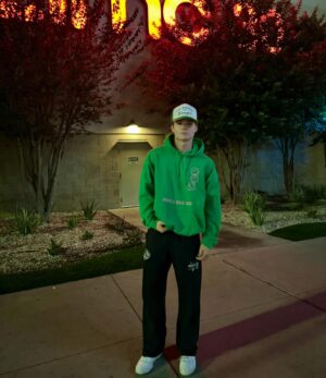 Connor Finnerty Instagram - Moral of the story…moving is not fun but I did dress as “Disgust” and watched Inside Out 2 🫢