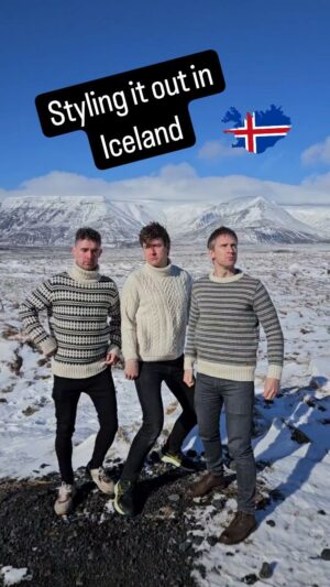 Conor McKenna Instagram - Its hard to know what the right pose is when you're freezing. On tour in Iceland Tonight, what an incredible place. Still some tickets available - link in Bio