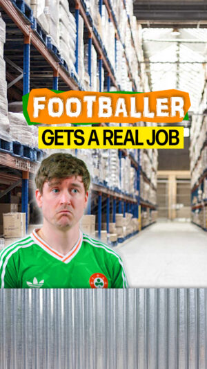 Conor McKenna Instagram - Footballer Gets a Real Job