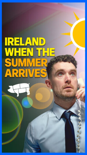 Conor McKenna Instagram - Irish People on the First Day of Sunshine