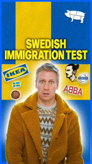 Conor McKenna Instagram - Getting Past Swedish Immigration