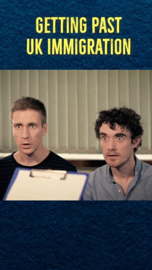 Conor McKenna Instagram - Getting Past UK Immigration #reels #foilarmsandhog