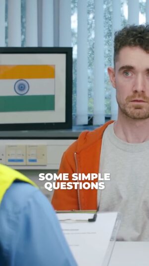 Conor McKenna Instagram - Getting Past Indian Immigration
