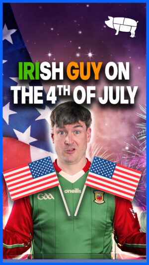 Conor McKenna Instagram - Irish Guy on the 4th of July