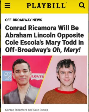 Conrad Ricamora Instagram - Now, more than ever! 

Click on link in my bio for tix :)