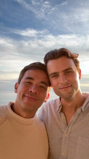 Conrad Ricamora Instagram - Happy Anniversary to the love of my life, my family, my everything. Grateful everyday to be a Ricamora-Jensen.