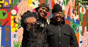 Coodie Simmons Instagram - Sorry it took me a minute to post. I had to get the film developed. Ironically, this Event Took place February 6th on Ernie Barnes mother‘s birthday. #giantsbkm @thedeancollection @therealswizzz @aliciakeys @brooklynmuseum @erniebarnesofficial @ninachanel @calibornharlemraised @warrenart @ladylondon @rachellelacefieldmakeup @classy.tracey  @glowmaven @mayorjp #love #art #family Edited & Music mix by @goheadgreg #coodieonthecamera