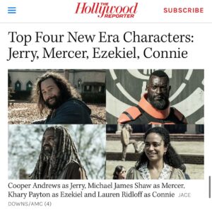 Cooper Andrews Instagram - Thank you @hollywoodreporter for the kind words! #twdfamilyforever 

#twd #twdfamily #afamilythatslays #theoneswholive 

Should we make a “New Era” spin off?