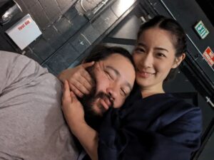 Cooper Andrews Instagram - Happy Birthday to my incredible wife @bubblebini !!! May this new decade be more of everything!

Abin and Wrestlemania turn 40 today and like #wrestlemania she'll be spending it with Samoans.