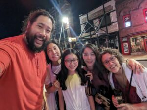 Cooper Andrews Instagram - Happy Birthday to my incredible wife @bubblebini !!! May this new decade be more of everything!

Abin and Wrestlemania turn 40 today and like #wrestlemania she'll be spending it with Samoans.