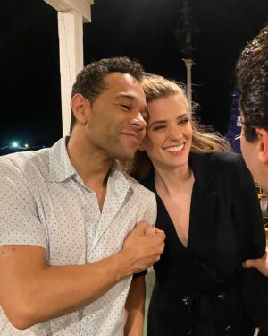 Corbin Bleu Instagram - The world premiere of Summer Stock is officially open at @goodspeedmusicals! So grateful for this incredible troupe! 

Photography: Diane Sobolewski Book & Additional Lyrics by Cheri Steinkellner | Based on the classic MGM film; Produced by special arrangement with Warner Bros. Theatrical Ventures | Scenic Design by Wilson Chin | Costume Design by Tina McCartney | Lighting Design by Jeff Croiter | Sound Design by Jay Hilton | Wig, Hair & Makeup Design by Liz Printz | EDI Consultant Kira Troilo | Production Stage Manager Bradley G. Spachman | Casting by Tara Rubin Casting | Music Direction by Adam Souza | Music Supervision, Arrangements and Orchestrations by Doug Besterman | Directed & Choreographed by Donna Feore