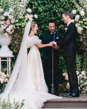 Corbin Bleu Instagram - Grateful beyond words for the honor of officiating @bystyles and John’s wedding! From witnessing the first sparks to celebrating this beautiful union, what a journey it’s been 🥹

May your life together be filled with show-stopping moments and standing ovations. We love you! 🥂❤️