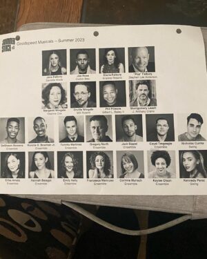 Corbin Bleu Instagram - The world premiere of Summer Stock is officially open at @goodspeedmusicals! So grateful for this incredible troupe! 

Photography: Diane Sobolewski Book & Additional Lyrics by Cheri Steinkellner | Based on the classic MGM film; Produced by special arrangement with Warner Bros. Theatrical Ventures | Scenic Design by Wilson Chin | Costume Design by Tina McCartney | Lighting Design by Jeff Croiter | Sound Design by Jay Hilton | Wig, Hair & Makeup Design by Liz Printz | EDI Consultant Kira Troilo | Production Stage Manager Bradley G. Spachman | Casting by Tara Rubin Casting | Music Direction by Adam Souza | Music Supervision, Arrangements and Orchestrations by Doug Besterman | Directed & Choreographed by Donna Feore