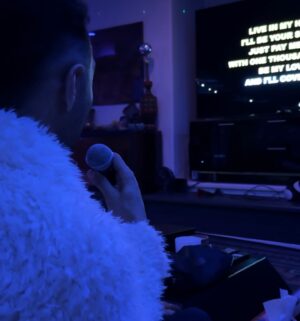 Corbin Bleu Instagram - Karaoke nights at @mrgrabeel’s are good for the soul 🎤