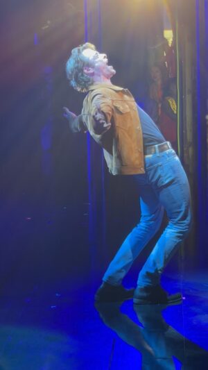 Corey Cott Instagram - Grateful. I am just so grateful. Since I was 13, the only thing I’ve ever wanted was to be a working actor. To work on Broadway particularly. I didn’t care if it was in the ensemble, supporting role, or lead role. I just wanted to do it. Tonight we closed @heartofrnrbway and it was a truly unforgettable night in the theater. Surrounded by the most incredibly talented cast and crew, astounding creative team, and an audience full of adoring family, friends, and fans. I’ve closed 4 Broadway shows now, and every time I ask “Will I get to do this again?” I don’t know. But for now, here is my last “The Only One.” I usually hate posting myself singing on social media. I am super critical and measure myself against the actors and singers I admire. But my dresser Phil captured this, and I thought - why not? I’ll share it. For all those who came and saw us - thank you!