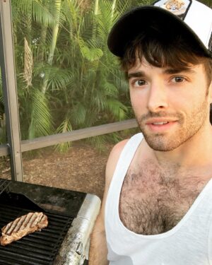 Corey Cott Instagram - Happy Place *Not pictured: The snot and spit-up all over my shorts*