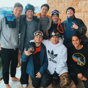 Corey La Barrie Instagram - Finally got to be back on the mountain and fall in love with snowboarding even more! Had a blast with my friends and can’t wait to do it all again sometime soon ❤️
